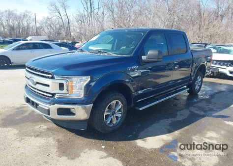 2018 Ford F-150 Xlt from USA, damaged, VIN 1FTEW1CG7JKC28232